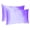 Dahlia Purple Satin Pillowcase, variant on Oussum Silk Satin Pillowcases Set of 2 Luxury Pillow Cover Silky Bed Standard Queen King Pillow Case Cover