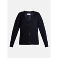 thumbnail image 5 of No Boundaries Cable Knit Grandpa Cardigan, Women's and Women's Plus XXS-4X, 5 of 5