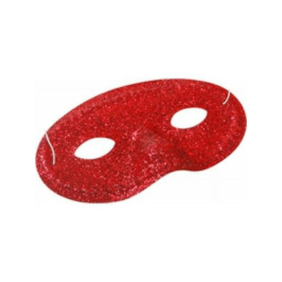 Adult Red Glitter Eye Mask