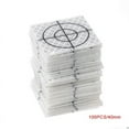 thumbnail image 1 of 100pc 0/30/40/50/60mmtotal station reflector reflector silver reflective target, 1 of 4