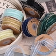thumbnail image 3 of Namzi Chiffon Ribbon 10 Yards per Roll - Perfect for Wedding Invitations, Festive Decor, and Gift Wrapping-Purple, 3 of 5