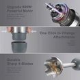 thumbnail image 5 of Mistaha 5-in-1 Stainless Steel Handheld Blender with 6 Adjustable Speeds and Multiple Accessories, 5 of 5