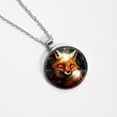 thumbnail image 4 of Fox Stunning Glass Pendant Women's Necklaces, 4 of 5