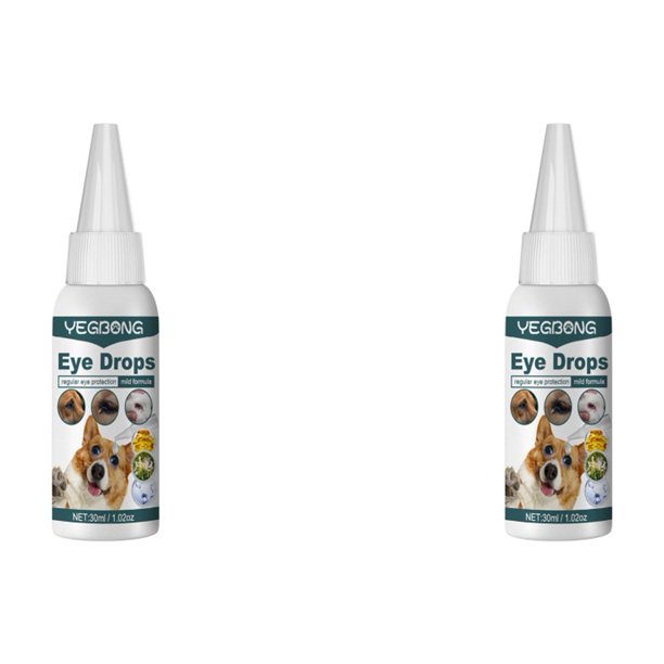 2 Uds 30ml Gotas para Los Ojos Antiinflamatorio Suciedad Eliminar Gota Suministros Limpieza