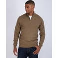thumbnail image 2 of 3 Pack: Men's Long-Sleeve Soft Touch Quarter-Zip Sweater, 2 of 5