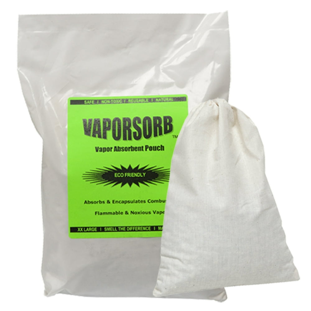 VAPORSORB Reusable Vapor Eliminator Pouch Absorbs Solvent & Gas Fumes