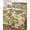 Off-White, variant on Twin Quilt Bedding Set, Orange Lemons Reversible Summer Quilt 3 Pieces, Summer Botanical Farmhouse Vintage Art Lightweight Bedspreads Coverlets with 2 Pillow Shams for All Seasons