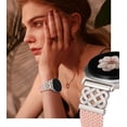 thumbnail image 4 of Wearlizer Braided Magnetic Band Compatible with Samsung Galaxy Watch 8 40mm 44mm & Watch 8 Classic 46mm, Celtic Stretchy Nylon Strap Adjustable Elastic Watch Band for Women Men (No for Ultra), 4 of 8
