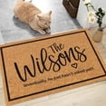 thumbnail image 4 of Coir Door Mats Front Door Mat Outside Entrance Spring Front Door Rug Indoor Entrance Home Non Slip Doormat Indoor Mat for Home Indoor Farmhouse Funny Kitchen Mats Patio, 16x24 Inch The wilsons, 4 of 5