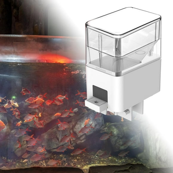 Alimentador Automático de Peces Fernando Dispensador de Alimentos a Prueba de Humedad 350ml