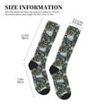 thumbnail image 4 of Pofeuu Cute Sloth Print Compression Socks for Women & Men Circulation - Best Support for Nurses,Running,Athletic,Sports, 4 of 7