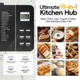 thumbnail image 3 of Patiosunny 19-in-1 Bread Maker Machine with Reservation Function,  2LB Stainless Steel Automatic Bread Maker with Recipes & 1 H Keep Warm-Silver, 3 of 8