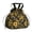 Sunflower Black Pattern, variant on Sunflower Black Pattern Drawstring Insulated Lunch Bag for Women, Stain-Resistant Large Lunch Tote with Multi-Pockets for Work Office