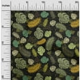thumbnail image 2 of oneOone Rayon Mustard Yellow Fabric Tropical Leaf Sewing Craft Projects Fabric Prints By Yard 56 Inch Wide, 2 of 5