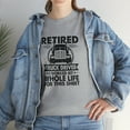 thumbnail image 7 of Retired Truck Driver Shirt, Gift For Trucker T-Shirt, Big Rigs - ID: 2113, 7 of 7