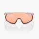 thumbnail image 2 of Lentes 100% Racetrap Soft Tact Stone Grey Hiper Coral 100% HIPER CORAL, 2 of 2