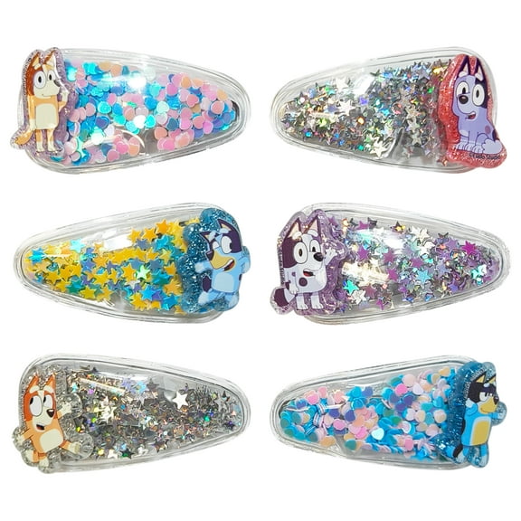 Bluey Confetti Snaps, All Ages, 6 Pack