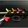 thumbnail image 5 of Windfall 30 Sets Adjustable Plastic Fishing Rod Pole Hook Keeper with 2 Size Elastic Rubber Rings,Lure Spoon Bait Treble Holder,Fishing Lure Bait Holder, 5 of 7