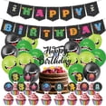 thumbnail image 1 of Kit de globos Monster Party Latex de 32 piezas con pancarta C, 1 of 4