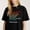 Black-4, variant on Marble Print Bostie Mom Design Printing T Shirt Tee for Women