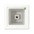 thumbnail image 6 of Algreen Covington Planter, Self-Watering Planter, Tall Square Taper, 27-In. Height by 14-In., White, 6 of 7