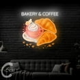 thumbnail image 3 of C-CRAFT Bakery and Coffee Acrylic Neon Sign 38 inch for Coffee Bar Decor, Bakery Wall Art, 3 of 4