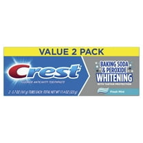 Crest 5.7 Oz. Baking Soda & Peroxide Whitening Toothpaste, 2 Pack