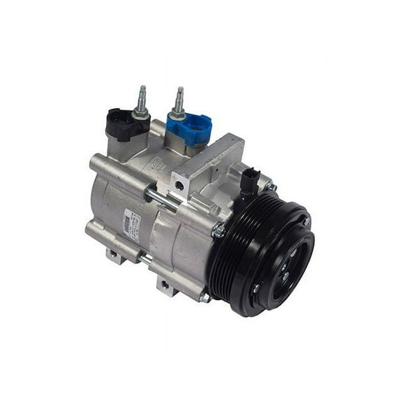 A/C Compressor - Compatible with 2007 - 2019 Ford E-350 Super Duty 2008 2009 2010 2011 2012 2013 2014 2015 2016 2017 2018