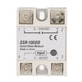thumbnail image 2 of Module Relais, Ssr Solid State Relay DD, 100A 3-32V Dc pour Connexion Périphérique d'Ordinateur Système de Protection Incendie Automatique Moyenne Puissance, 2 of 8