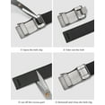 thumbnail image 2 of Maikun Mens Belts Ratchet Belts for Men Automatic Ratchet Buckle Slide Belt for Dress Casual, 2 of 6