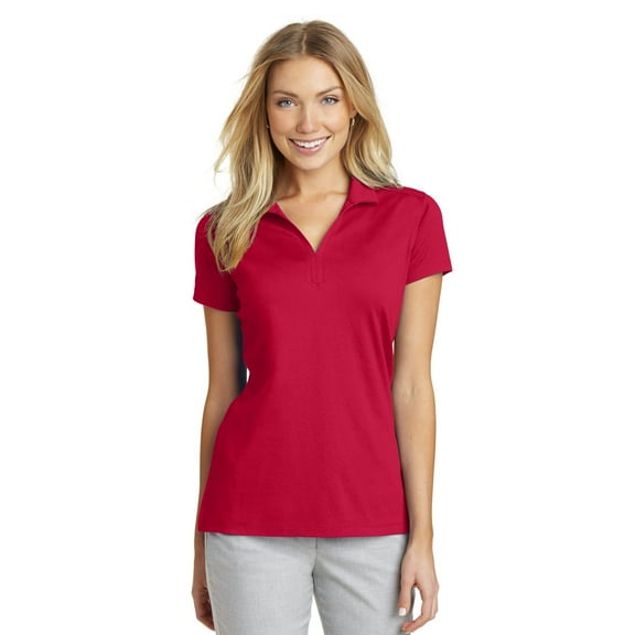 Port Authority Ladies Rapid Dry Mesh Polo. L573