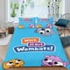 thumbnail image 2 of ¡Resuélvelo, Wombats! Conjunto de sábanas temático, trío de piezas, cómodo y amigable con la piel, diseño único, regalo de decoración para el hogar para familiares, amigos y fans,173cm *218cm, 2 of 6