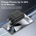 thumbnail image 2 of TYPPKMM Samsung USB-C Super Fast Charging Power Adapter,25W PD Charger Block for Samsung Galaxy S25 Ultra/S25/S25+/S24 Ultra/S24/S24+/S23 Ultra/S23/S23+/S22/S22 Ultra/S22+/Note 20/S20/S21/S10(2 Pack), 2 of 7