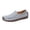 Grey, variant on ibiyuan Womens Orthopedic Sandals Arch Support Walking Shoes for Women Mesh Knitted Non- Sole Womens Sneakers Casual Hands-Free Womens Mary Jane Shoes Barefoot Shoe
