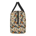 thumbnail image 4 of Logiee Multi-Colored Roosters Print Lunch Bag for Women & Men,Adult Insulated Lunch Box,Food Lunch Containers,Reusable High Capacity Lunch Tote Bags for Work, Travel, Outdoor, 4 of 9