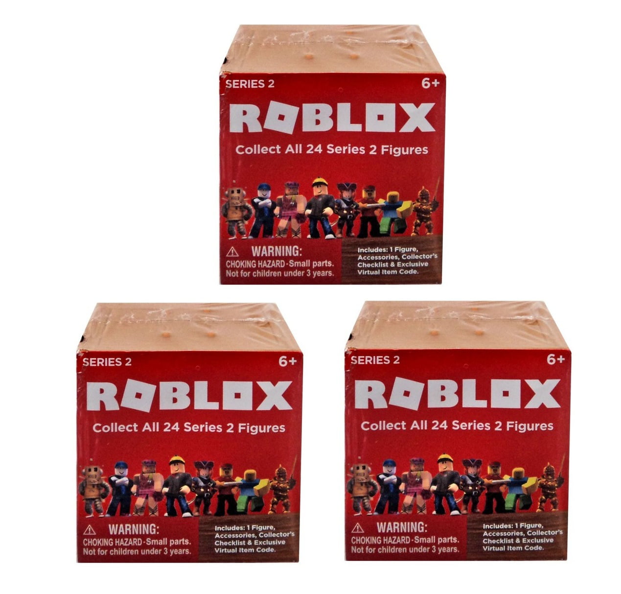 Roblox Series 2 Action Figure 3 Random Mystery Boxes Walmart