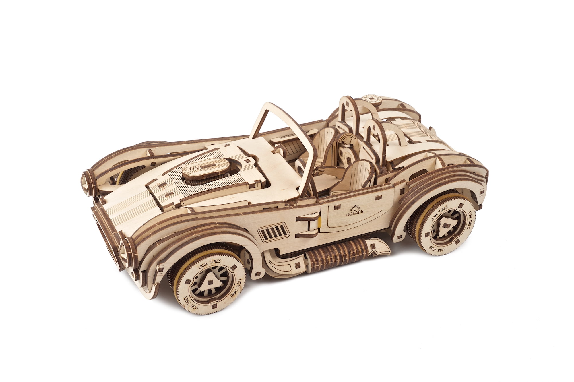 Laser Cut Wooden Formula 1 Race Car 3D Model/Puzzle Kit