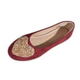 thumbnail image 1 of Wensltd Chaussures Décontractées de Mode à Bouche Peu Profonde pour Femmes, Couleur Unie, Bout Rond, Ballerines pour Femmes, Printemps Automne, 1 of 6