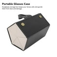 thumbnail image 3 of Estuche De Almacenamiento De Gafas, Caja De Soles De Soles De Gafas Múltiples Compartimentos Múltiples Forrajes Suaves Para Viajar Para Viajar, 3 of 7