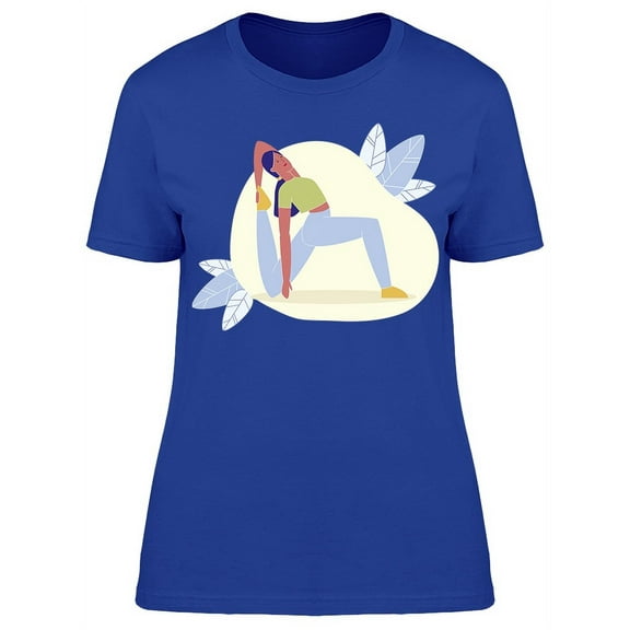 One Leg King Pigeon Pose T-Shirt Women -Image by Shutterstock, Female x-Large