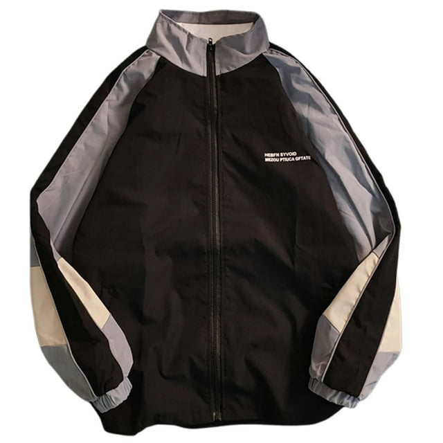 Veste Bomber pour Femmes, Veste de Baseball Automne Hop Style Unisexe Tenue de Travail Sportive pour Couple