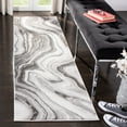 thumbnail image 6 of SAFAVIEH Craft Angjelko Abstract Area Rug, Grey/Silver, 5'3" x 7'6", 6 of 11