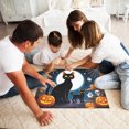 thumbnail image 6 of Halloween Black Cats Pumpkins Spooky Ghosts Full Moon 1000 Piece Wooden Jigsaw Puzzle for Adults Home Decor Wall Art 29.5x19.7 Inch Challenging Fun Activity, 6 of 6