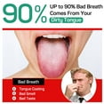 thumbnail image 2 of RONAVO Tongue Scraper (2 Pack), Tongue Cleaner Cure Bad Breath, Tongue Cleaners Stainless Steel, Metal Tongue Scrapers for Adults Fresher Breath in Seconds, 2 of 4