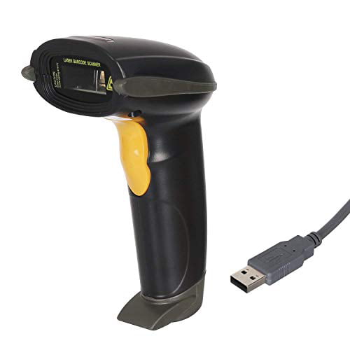 Automatic USB Laser Scan Multi-Mode Barcode Scanner Gun Bar Handheld Code Reader 