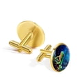 thumbnail image 3 of Frog Elegant Men's Cufflinks for Formal Attire Made of Stainless Steel Ideal for Business Meetings and Special Occasions, 3 of 6