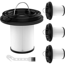 4PACK Replacement Filter Compatible with Bissell CleanView XR 200W / CleanView XR Pet 300w/ Powerlifter Turbo Cordless Stick Vacuum Cleaner 3789,3789U,3789X,3797,3797V,3797W, Replace #1638010