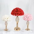 6" 8" 10" 12" Dia Flower Kissing Ball DIY Silk Rose Pomander Wedding