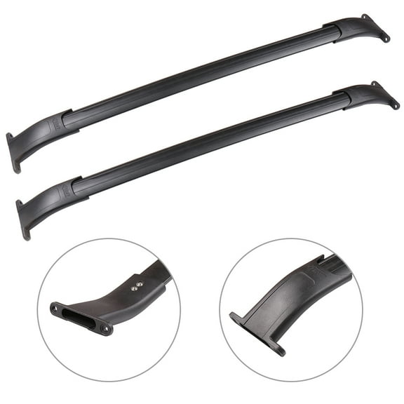 AUTOMUTO Roof Rack Crossbars For Cadillac Escalade 2015-2021,for Chevrolet Suburban/Tahoe 2015-2021,for GMC Yukon 2015-2021 Black Luggage Kayak Cargo Carrier 220LBS Capacity
