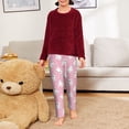 thumbnail image 6 of Hirioo Pink Cartoon Bear for Teenagers' Pajama Pants Womens Lounge Pants with Pockets Pj Bottoms Pants for Men-Medium, 6 of 6